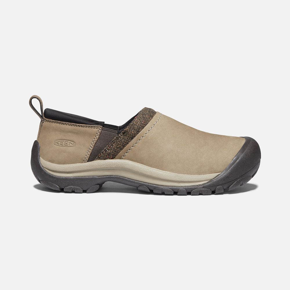 Keen Slip-On Dames Khaki/Zwart - Kaci Ii Winter - 75308-FIMU